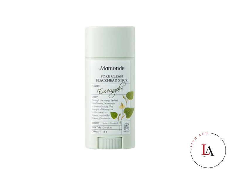 Thanh Lăn Mamonde mụn đầu đen 18g